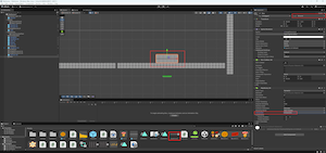 Коробка из imageGround с Rigidbody и Collider
