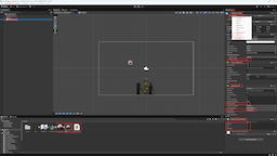 Small meteor prefab with components in Unity