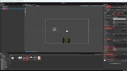 Big meteor prefab with components in Unity