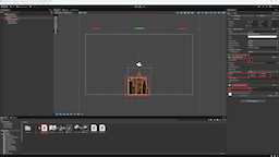City object with Box Collider 2D and CityDefense script in Unity