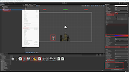 Laser tower object with Line Renderer and LaserTower script