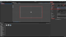 Unity Inspector with camera settings